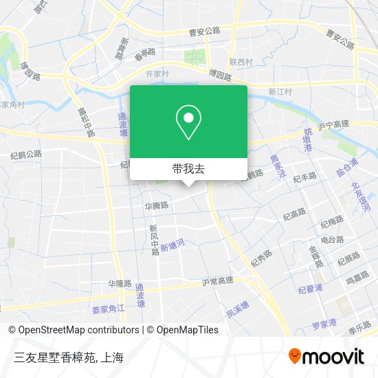 三友星墅香樟苑地图