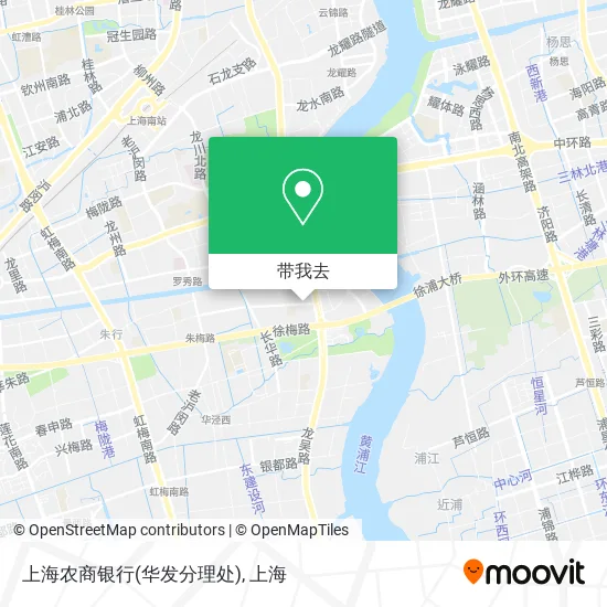 上海农商银行(华发分理处)地图