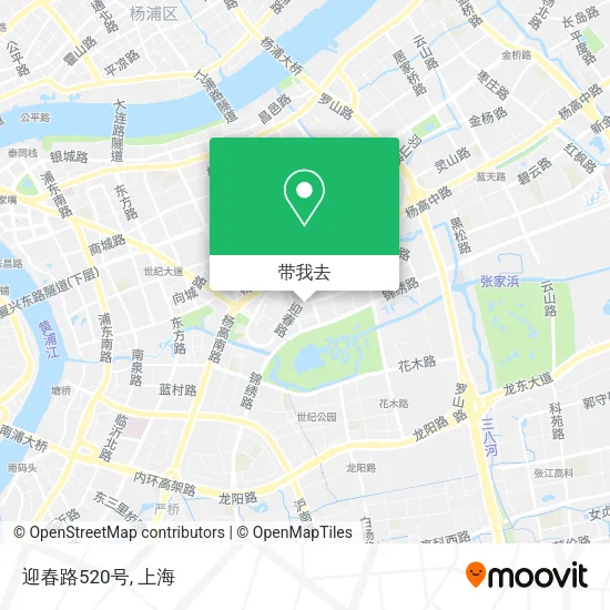 迎春路520号地图