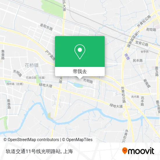 轨道交通11号线光明路站地图