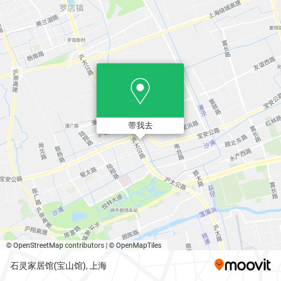 石灵家居馆(宝山馆)地图
