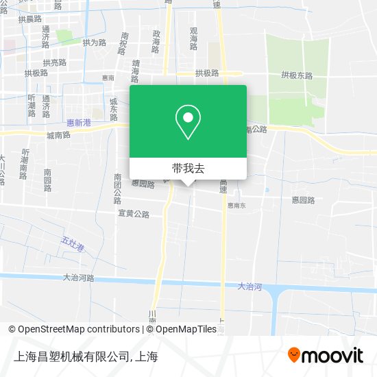 上海昌塑机械有限公司地图