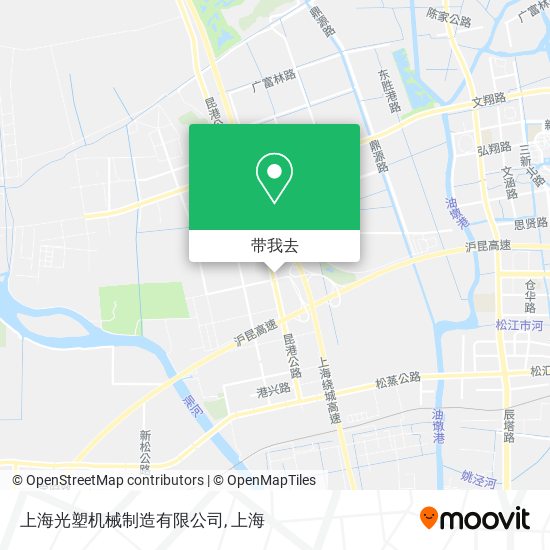 上海光塑机械制造有限公司地图