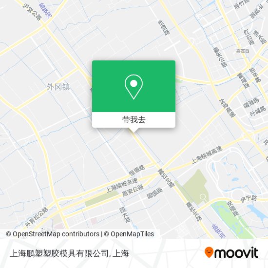 上海鹏塑塑胶模具有限公司地图