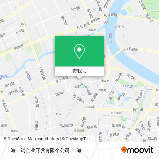 上海一钢企业开发有限个公司地图