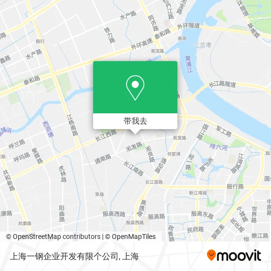上海一钢企业开发有限个公司地图