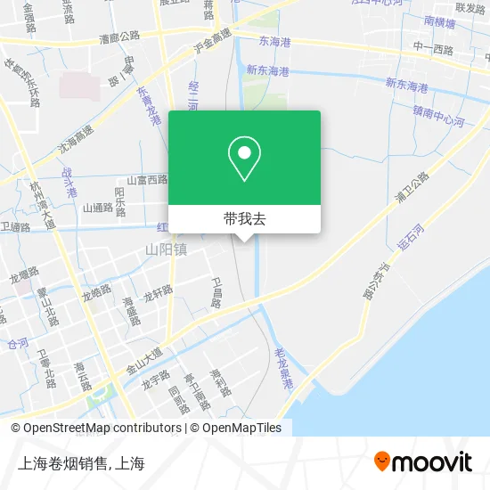 上海卷烟销售地图