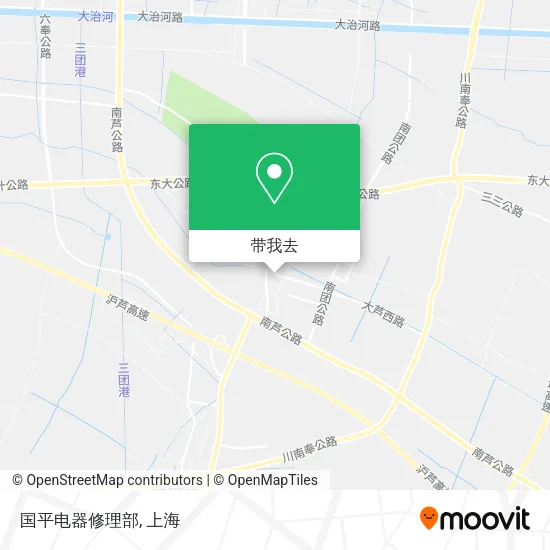 国平电器修理部地图