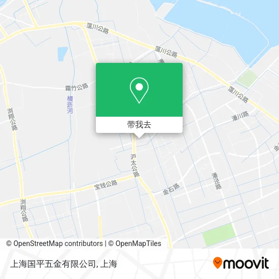 上海国平五金有限公司地图