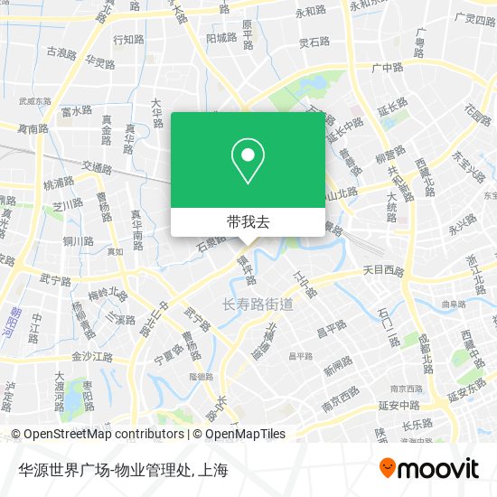 华源世界广场-物业管理处地图