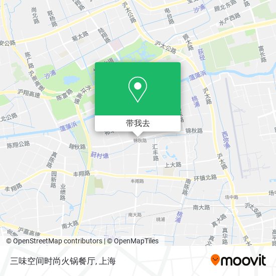 三味空间时尚火锅餐厅地图