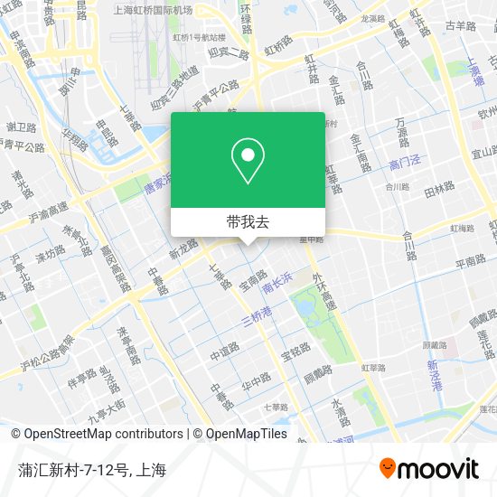 蒲汇新村-7-12号地图