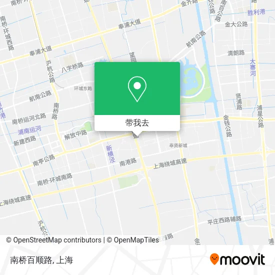 南桥百顺路地图