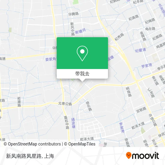 新凤南路凤星路地图