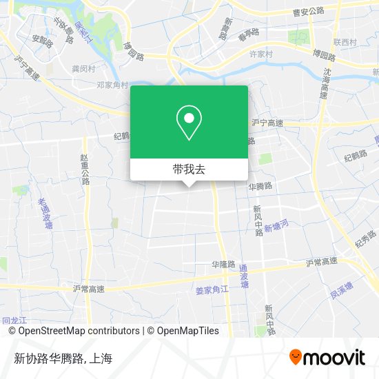 新协路华腾路地图