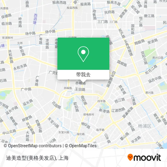 迪美造型(美格美发店)地图