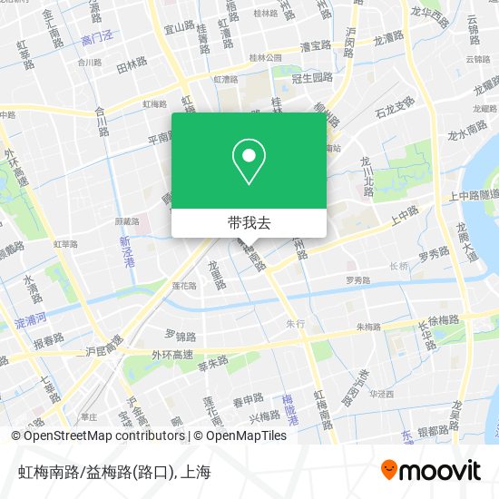 虹梅南路/益梅路(路口)地图