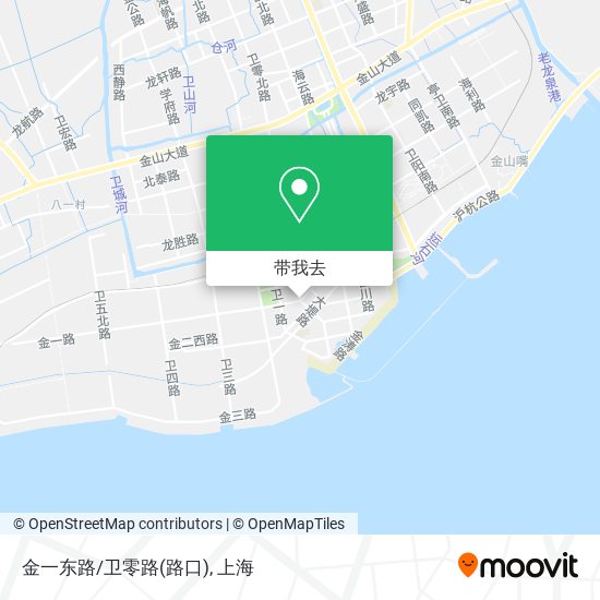 金一东路/卫零路(路口)地图