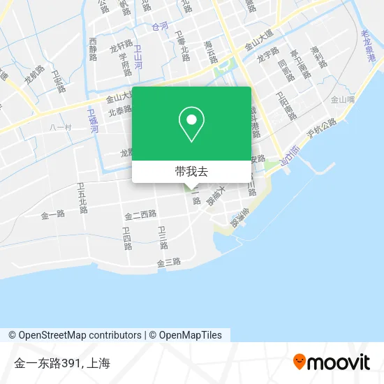 金一东路391地图