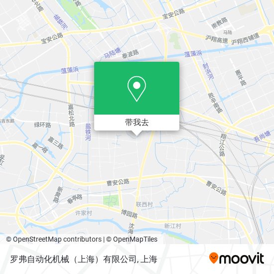 罗弗自动化机械（上海）有限公司地图