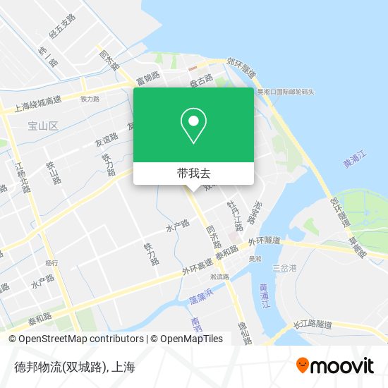 德邦物流(双城路)地图