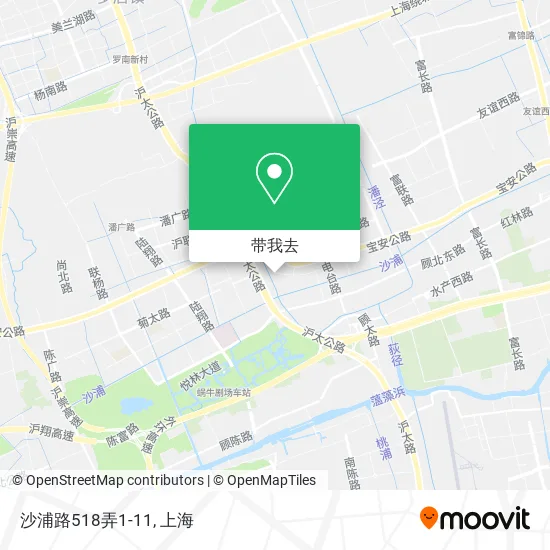 沙浦路518弄1-11地图