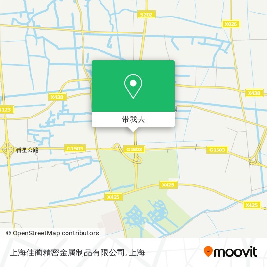 上海佳蔺精密金属制品有限公司地图