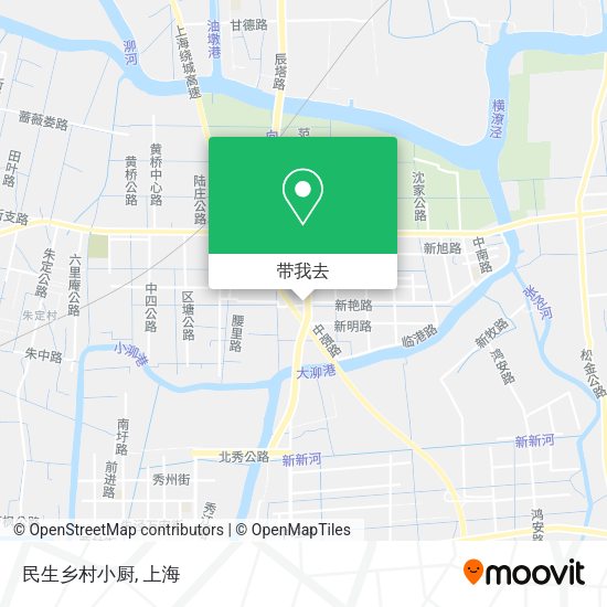 民生乡村小厨地图