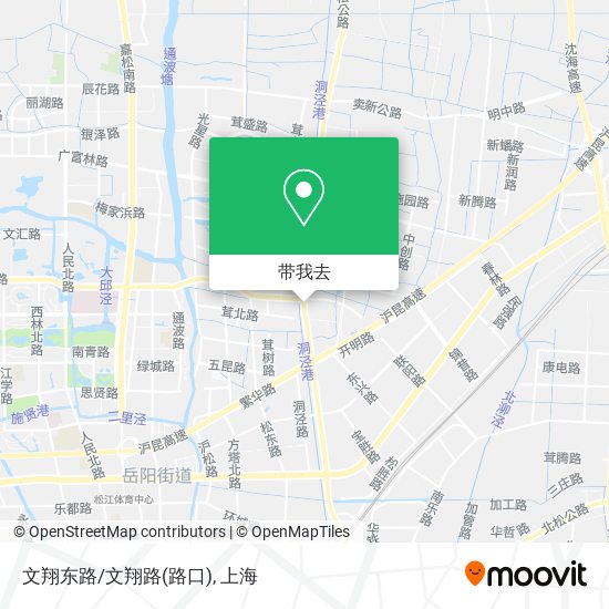 文翔东路/文翔路(路口)地图