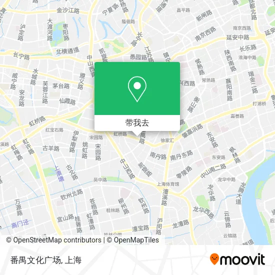 番禺文化广场地图