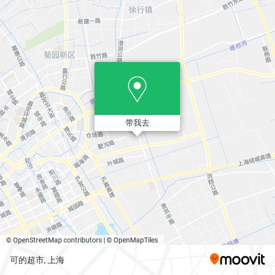 可的超市地图
