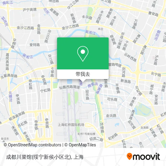 成都川菜馆(绥宁新侯小区北)地图