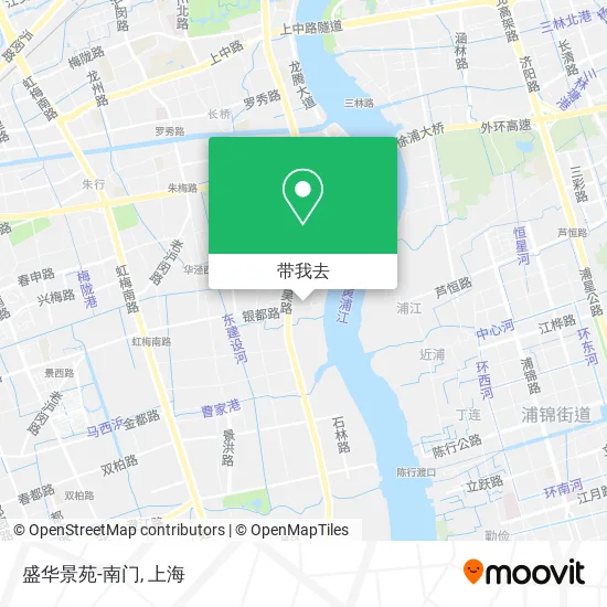 盛华景苑-南门地图