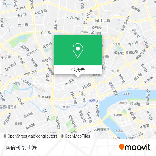 国信制冷地图