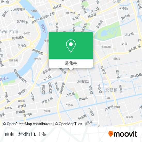 由由一村-北1门地图