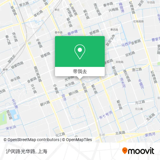 沪闵路光华路地图