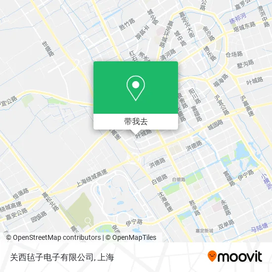 关西毡子电子有限公司地图