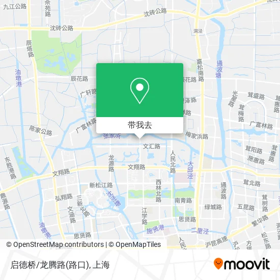 启德桥/龙腾路(路口)地图