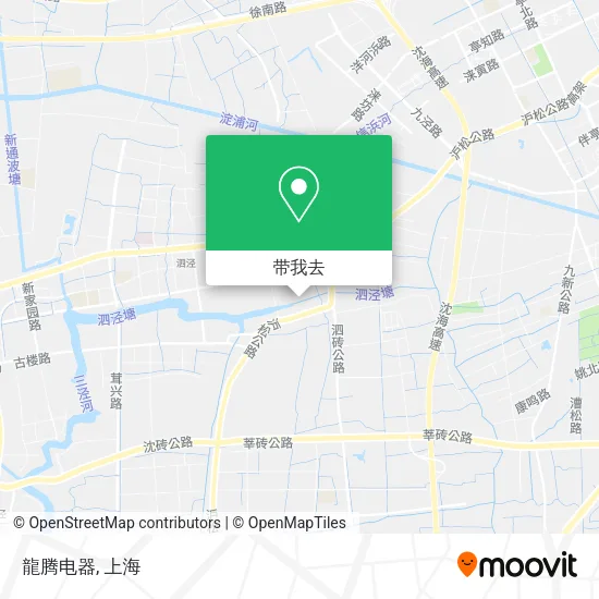 龍腾电器地图