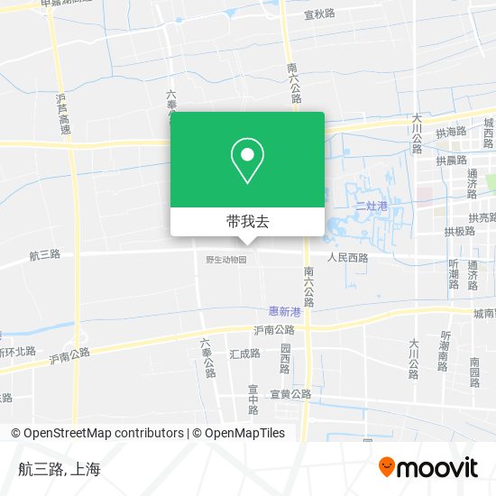 航三路地图