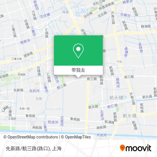 先新路/航三路(路口)地图