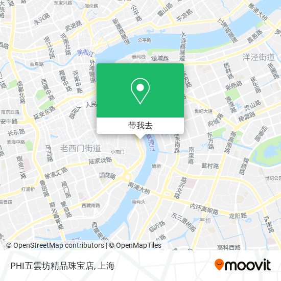 PHI五雲坊精品珠宝店地图