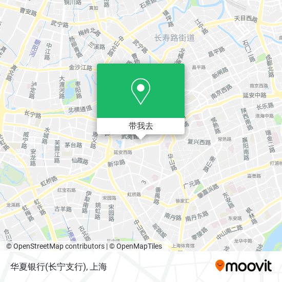 华夏银行(长宁支行)地图