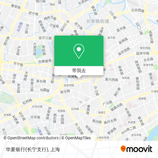 华夏银行(长宁支行)地图