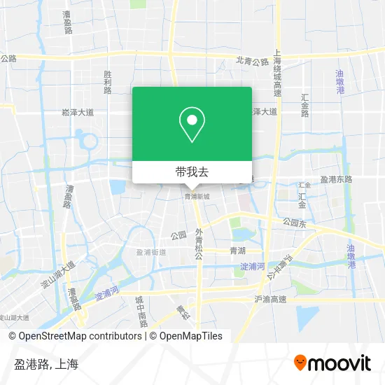 盈港路地图