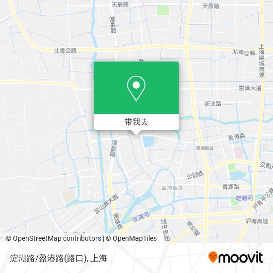 淀湖路/盈港路(路口)地图