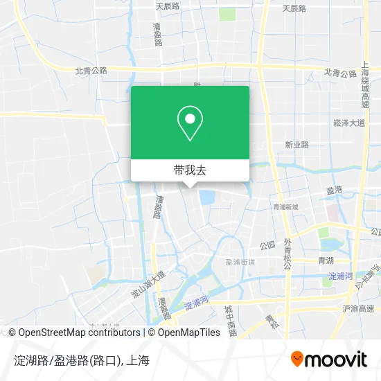 淀湖路/盈港路(路口)地图
