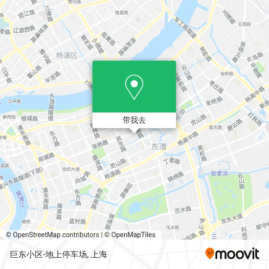 巨东小区-地上停车场地图