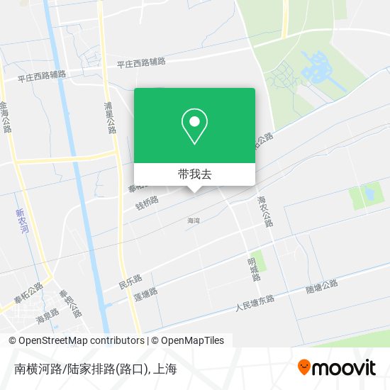 南横河路/陆家排路(路口)地图
