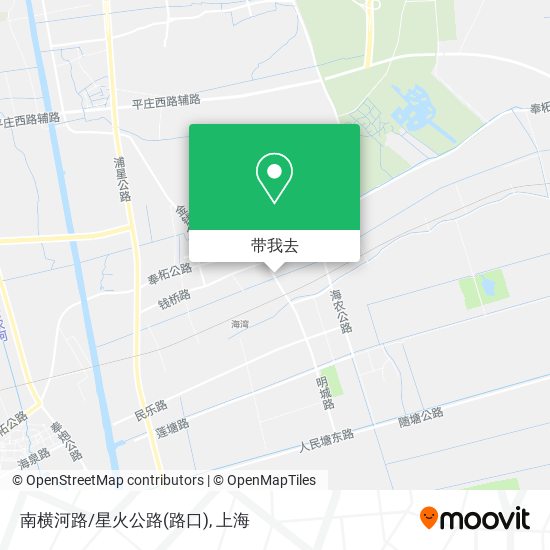 南横河路/星火公路(路口)地图